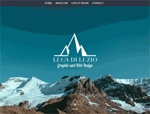 Tablet Screenshot of lucadiluzio.com